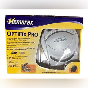 OptiFix Pro CD/DVD Repair and Cleaning System - Silver